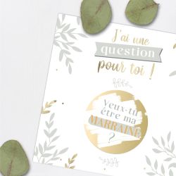 CARTE À GRATTER ANNONCE -...