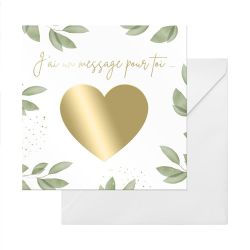 PACK de 4 CARTES ANNONCE - VEUX-TU ÊTRE MON TÉMOIN