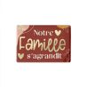 MAGNET ANNONCE - "NOTRE FAMILLE S'AGRANDIT"