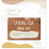 MAGNET ANNONCE -"VEUX-TU ÊTRE MA MARRAINE ?"