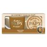 COFFRET TASSE ET SOUS TASSE DE PAPY