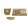 COFFRET TASSE ET SOUS TASSE DE PAPY