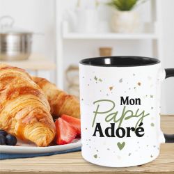 MUG NOIR - Mon Papy adoré