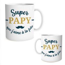 MUG - SUPER PAPY QUE J'AIME
