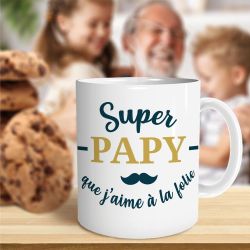 MUG - SUPER PAPY QUE J'AIME