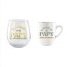 COFFRET VERRE ET TASSE - PAPY