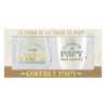 COFFRET VERRE ET TASSE - PAPY
