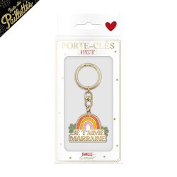 PORTE-CLES -  JE T'AIME MARRAINE