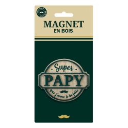 MAGNET BOIS - SUPER PAPY