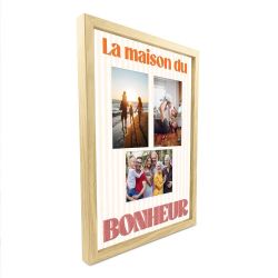 TOILE TUFTEE CADRE PHOTOS - LA MAISON DU BONHEUR