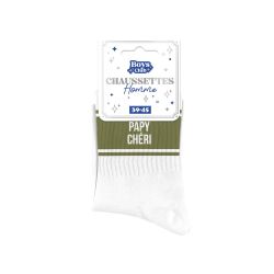 CHAUSSETTES HOMME A BANDES - PAPY CHERI