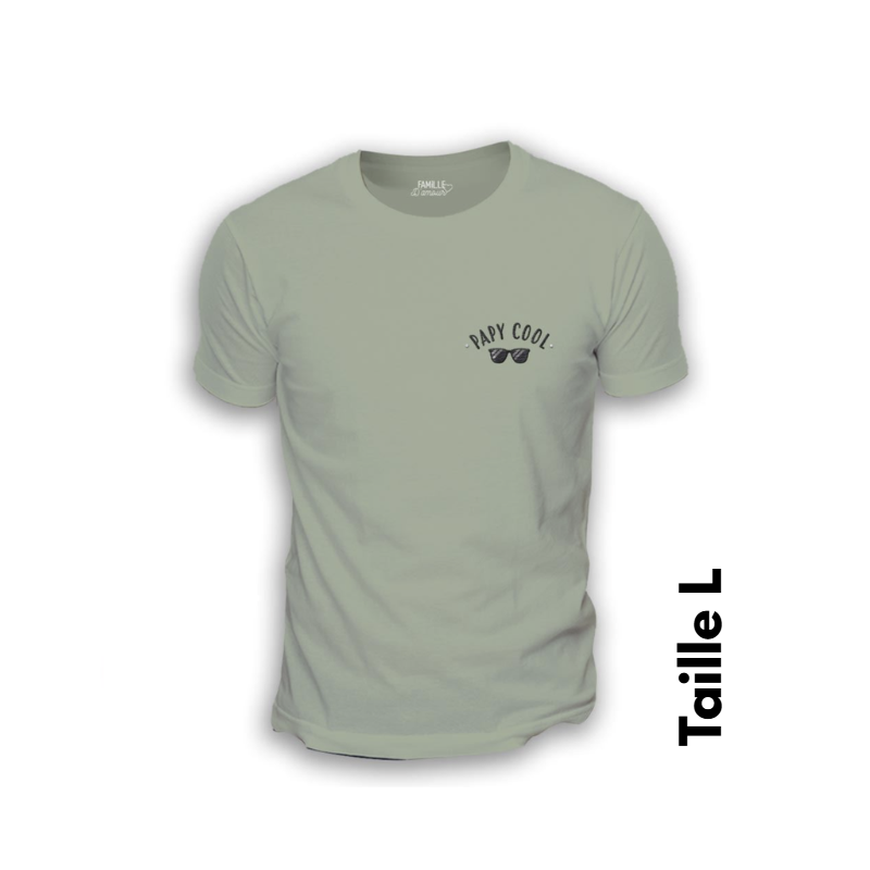 T-SHIRT "PAPY COOL" - TAILLE L