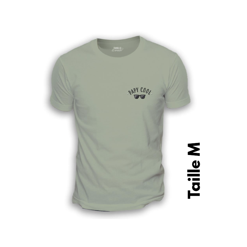 T-SHIRT "PAPY COOL" - TAILLE M