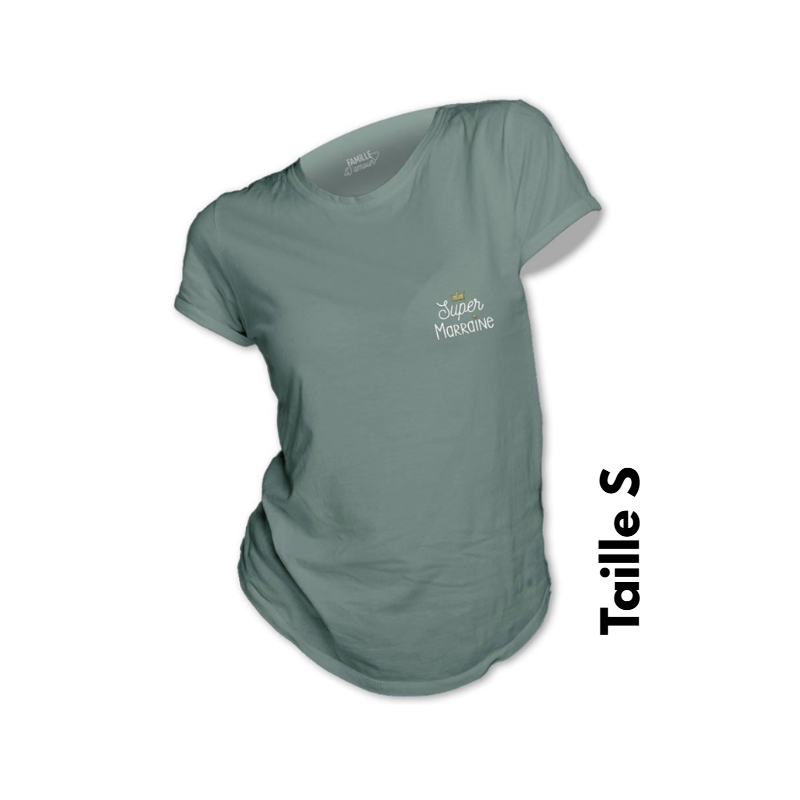 T-SHIRT "SUPER MARRAINE" - TAILLE S