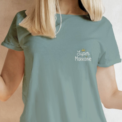 T-SHIRT "SUPER MARRAINE" - TAILLE S
