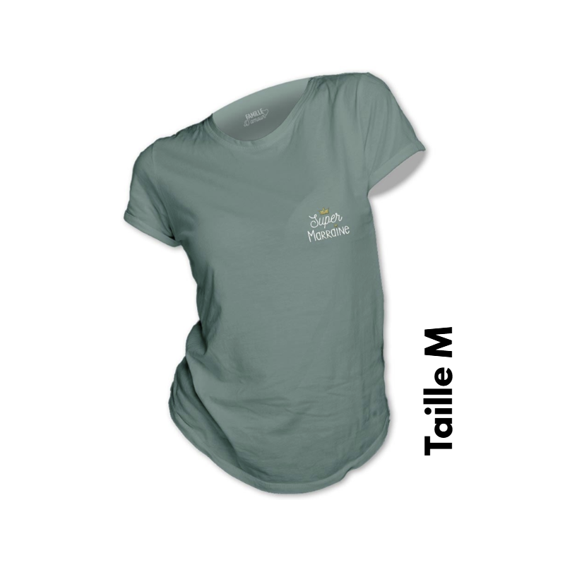 T-SHIRT "SUPER MARRAINE" - TAILLE M