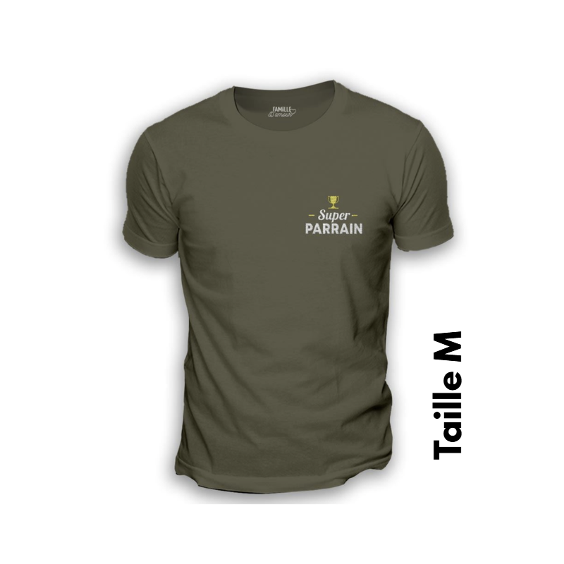 T-SHIRT "SUPER PARRAIN" - TAILLE M