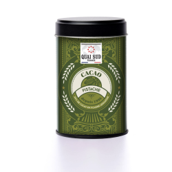 CACAO EN POUDRE - PISTACHE - BOÎTE POP 250G - QUAI SUD