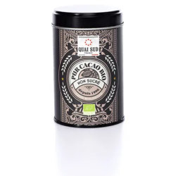 CACAO EN POUDRE - PUR CACAO NATURE - BOÎTE POP 175G - QUAI SUD