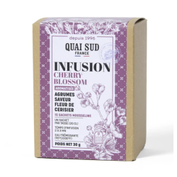 INFUSION CHERRY BLOSSOM - BTE 15 INFUSETTES - QUAI SUD