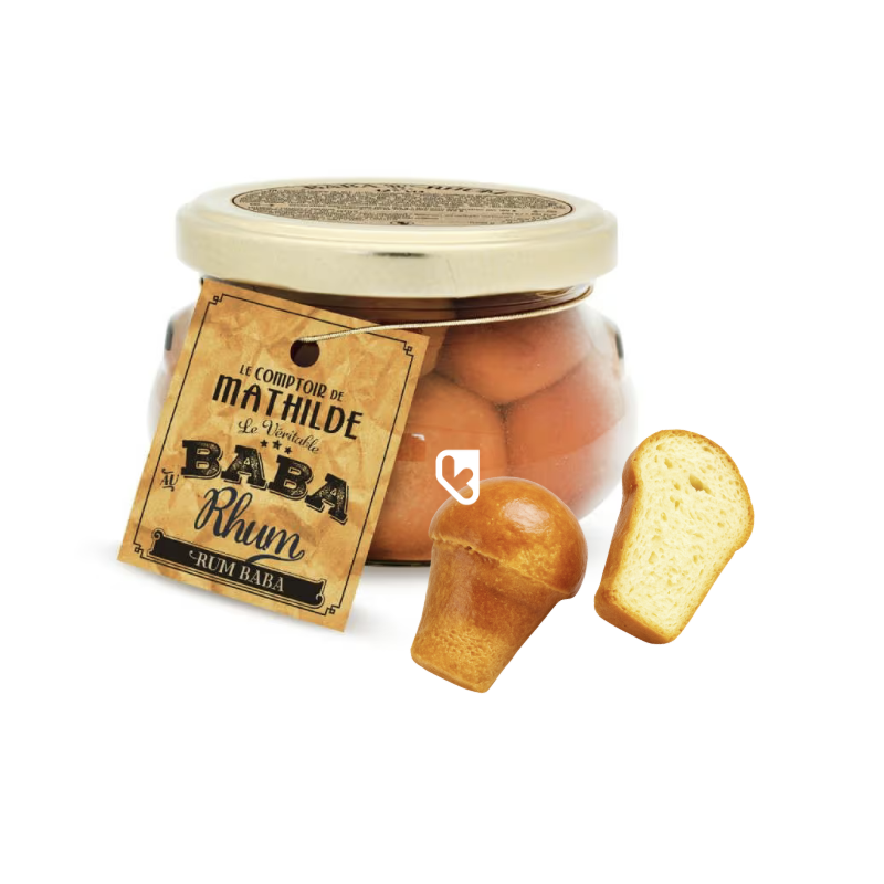 BABA AU RHUM - 340ML - LE COMPTOIR DE MATHILDE