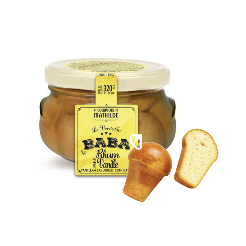 BABA AU RHUM - VANILLE DES ÎLES - 340ML - LE COMPTOIR DE MATHILDE