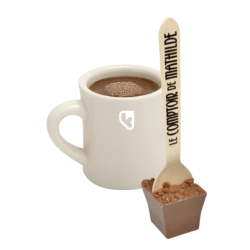 CUILLERE CHOCOLAT CHAUD -...