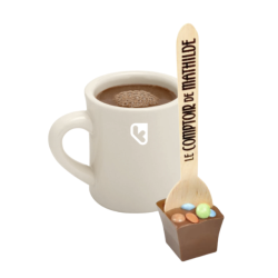 CUILLERE CHOCOLAT CHAUD -...