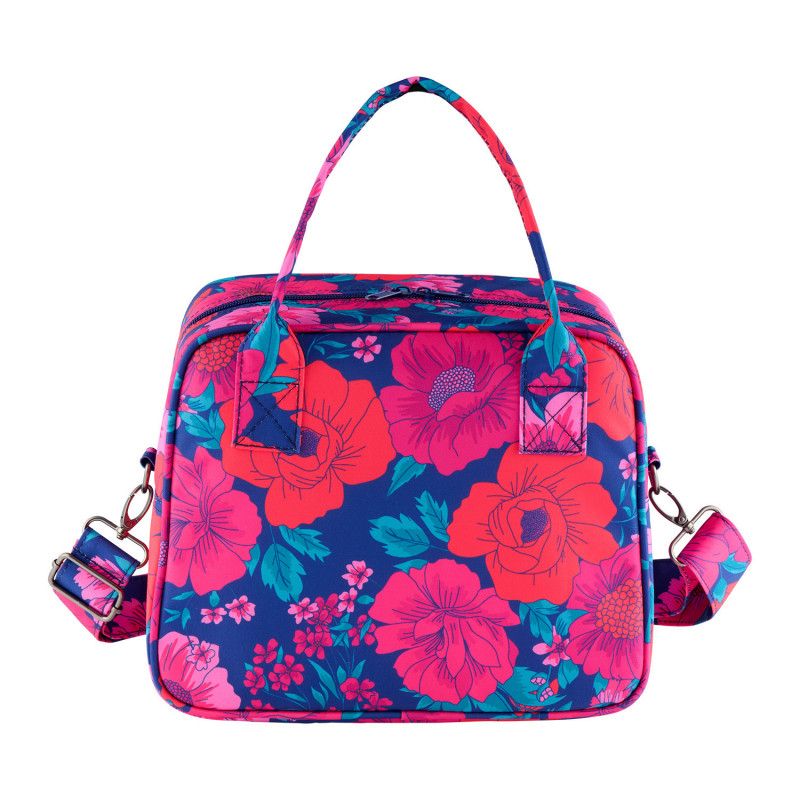 SAC ISOTHERME GIVRAIS DELICES FLEURIS - DERRIERE LA PORTE