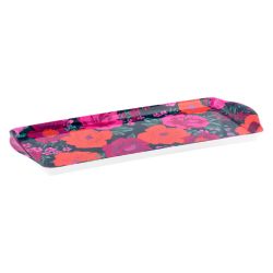 PLAT A CAKE DELICES FLEURIS - DERRIERE LA PORTE