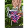 PLAT A CAKE DELICES FLEURIS - DERRIERE LA PORTE