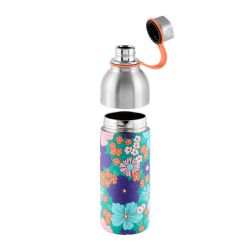 BOUTEILLE ISOTHERME LOLA BAZAR FLEURI - DERRIERE LA PORTE