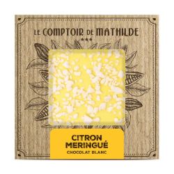 Tablette de chocolat blanc...