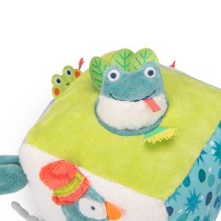 CUBE D'ACTIVITÉS TISSUS - LA MARE AUX GRENOUILLES - MOULIN ROTY