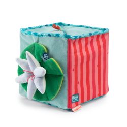 GRAND CUBE D'ACTIVITÉS TISSUS - LA MARE AUX GRENOUILLES - MOULIN ROTY