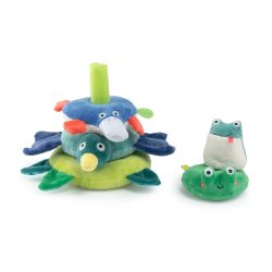 ANIMAUX EMPILABLES TISSUS - LA MARE AUX GRENOUILLES - MOULIN ROTY