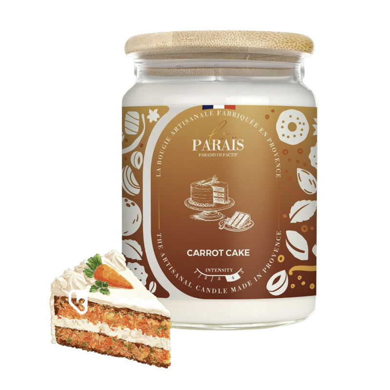 BOUGIE PARFUMÉE 700ML - CARROT CAKE - LE PARAÏS