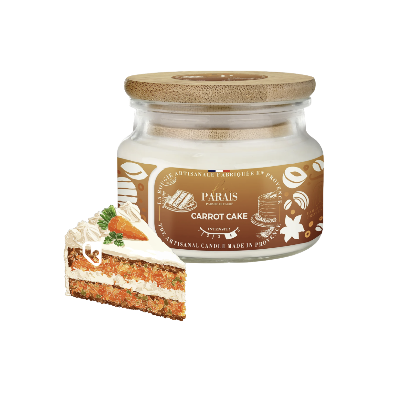 BOUGIE PARFUMÉE 300ML - CARROT CAKE - LE PARAÏS