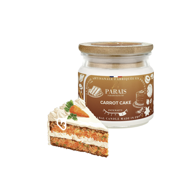 BOUGIE PARFUMÉE 150ML - CARROT CAKE - LE PARAÏS