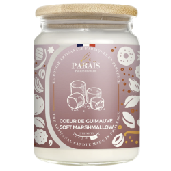 BOUGIE PARFUMÉE 700ML -  COEUR DE GUIMAUVE - LE PARAÏS