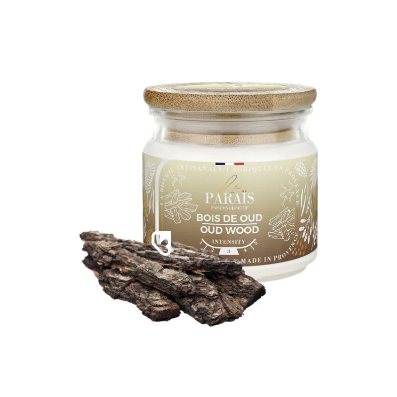 BOUGIE PARFUMÉE 150ML -  BOIS D'OUD - LE PARAÏS