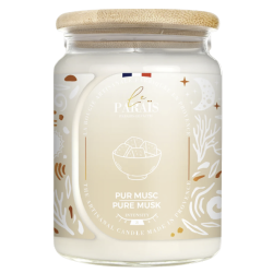 BOUGIE PARFUMÉE 700ML -  PURE MUSC - LE PARAÏS