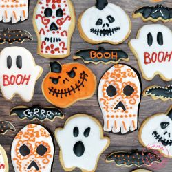 4 STYLOS CHOCO HALLOWEEN 4X25G - SCRAPCOOKING