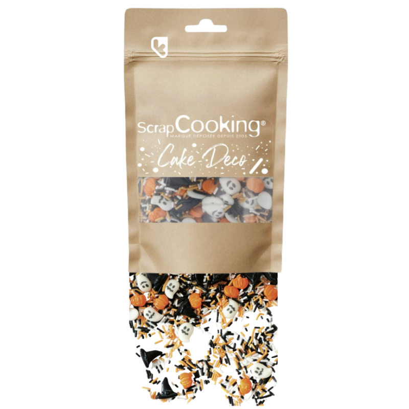 DÉCORS SUCRÉS - 3D HALLOWEEN MIX 42G - SCRAPCOOKING