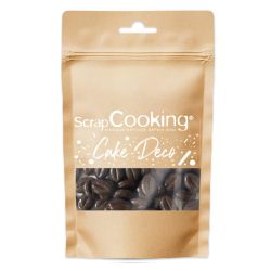 Décors sucrés - GRAIN DE CAFÉ CHOCOLAT 80G - SCRAPCOOKING