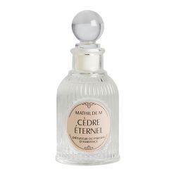 DIFFUSEUR PARFUM D'AMBIANCE LES INTEMPORELLES 90 ML - CEDRE ETERNEL - MATHILDE. M