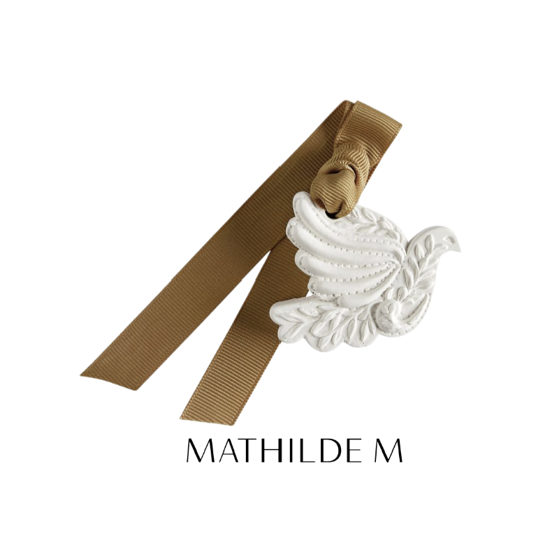 DECOR PARFUMÉ COLOMBE PETIT MODELE - CEDRE ETERNEL - MATHILDE MÉ