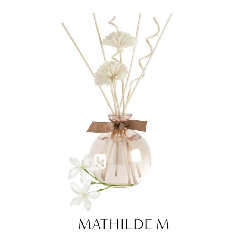 DIFFUSEUR DE PARFUM D'AMBIANCE JARDINS DES FANTAISIES 250ml  - SUBLIME JASMIN - MATHILDE. M