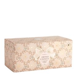 DIFFUSEUR DE PARFUM D'AMBIANCE SOLIFLORE RUBANS DE FETE 100 ML - ORANGE CANNELLE - MATHILDE. M