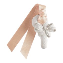 DECOR PARFUME SUCRE D'ORGE PETIT MODELE RUBANS DE FETE - ORANGE CANNELLE - MATHILDE. M